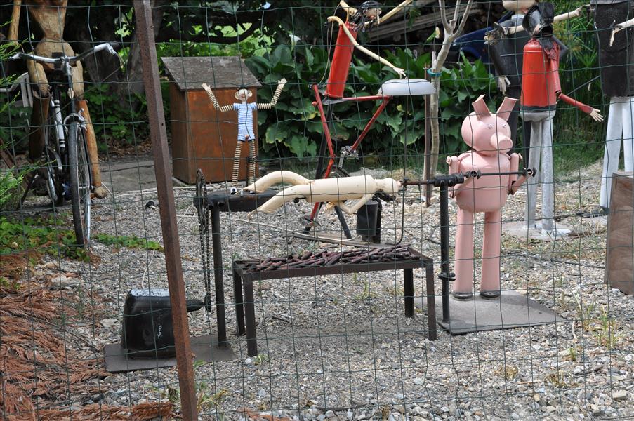 Slussvakten �r aktiv konstn�r