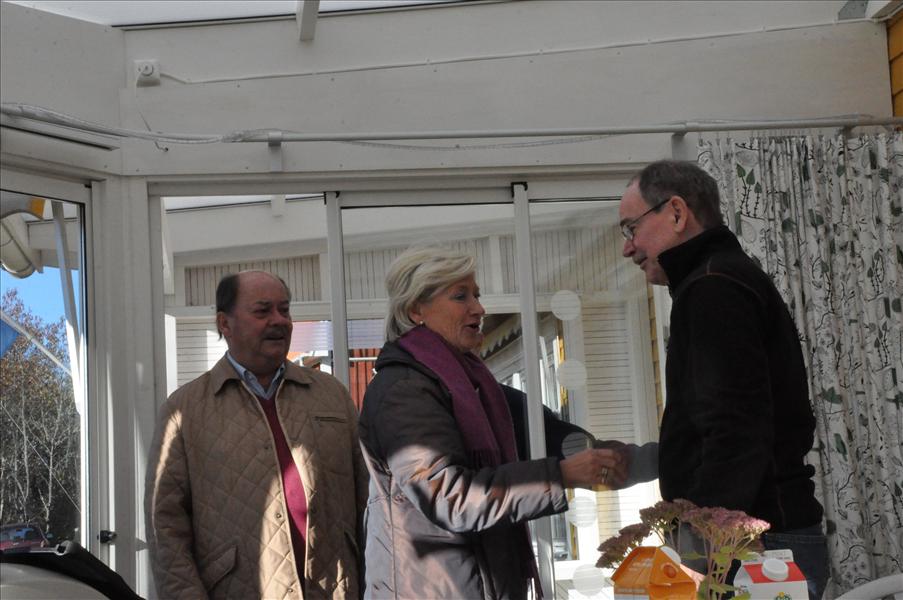 Pia och Alain har vaknat