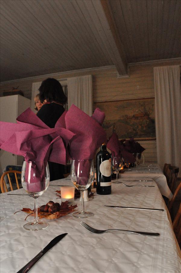 Vinet har landat p� borden