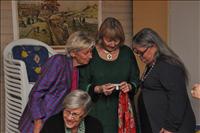 H�r kollas bilder - Kusinerna Pia, Aino, Marianne och Cia