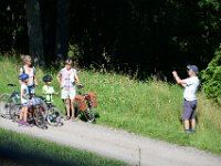 Många fotograferade oss, men inte alltid