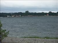 Kapellshamn fr�n andra sidan viken