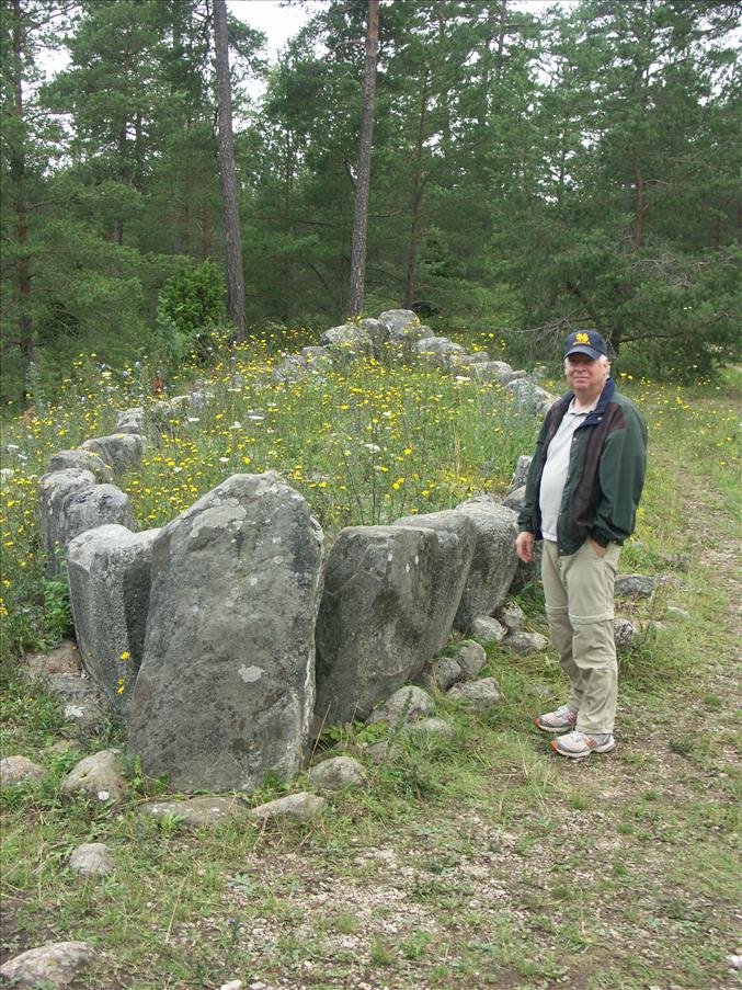 P� utflykt - skeppsl�ggningen vid Tjelvar