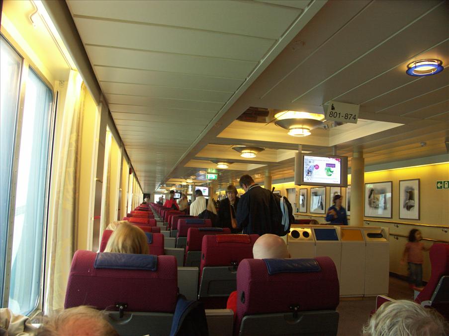 Ombord p� m/s Gotland f�r hemf�rd
