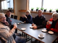 En kall kopp kaffe efter 2,5 timmars ridning