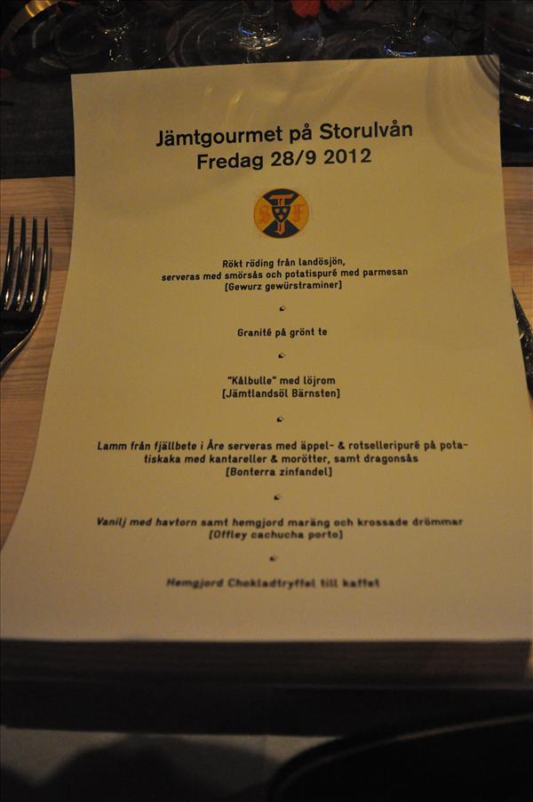 Fredagens meny