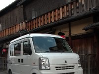 Lådformade bilar är vanligt i Japan