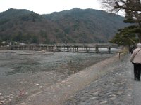 På väg till trädgårdarna i  Arashiyama