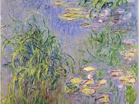 I museet finns tre konstnärer representerade. Här Claude Monet.