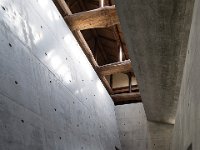Inne i Tadao Ando-museet