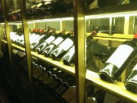 Interiör från restaurangen The Cut, där vi åt middag den andra kvällen i Sydney. Kan rekommenderas.