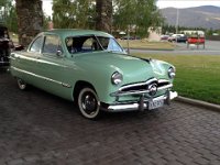 Här i Twizel samlas många bilintresserade - medlemmar i &#34;Early Ford V8 Nationals&#34; just nu och vi ser många fina gamla bilar.