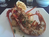 Crayfish i Kaikoura.