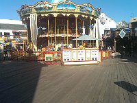 Ett besök på Pier 39 hann vi med.