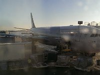 Hemfärd.  I Chicago var det -20 grader när vi lyfte från O&#39;Hare-flygplatsen.