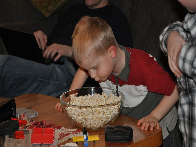 Pop-corn n�rstuderat