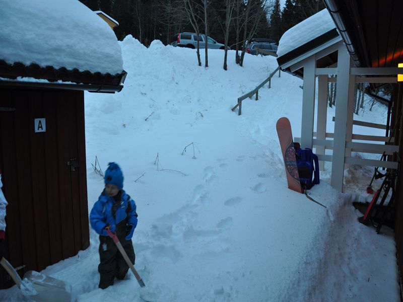 Det var gott om sn� i �re