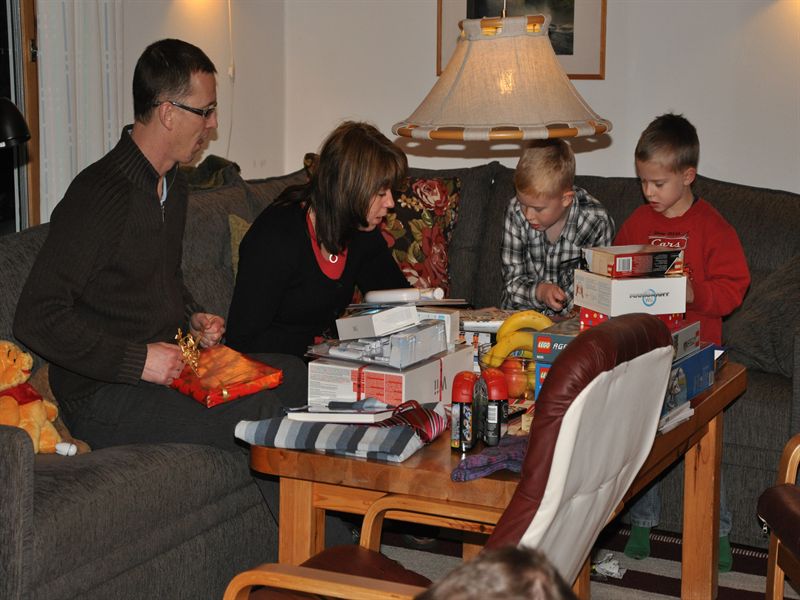 Familjen Gustafssons julklappsh�g