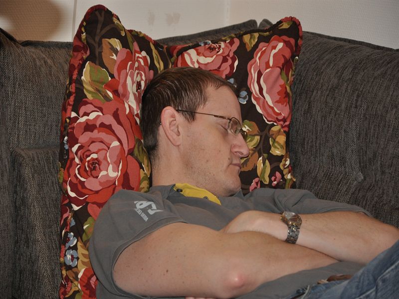 27/12: Man blir s� tr�tt i fj�llen...