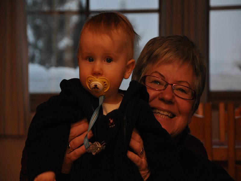 Ludvig med mormor