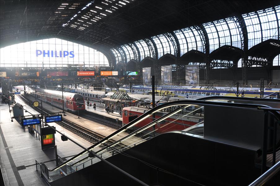 Stationen i Hamburg