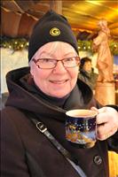 Eva dricker gl�wein