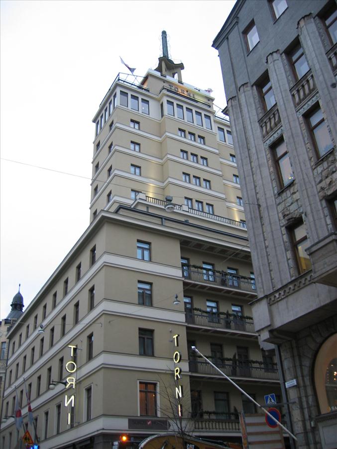 Torni sedd fr�n gatan