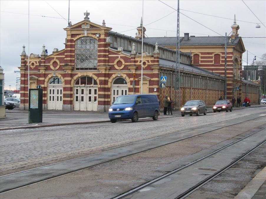 Saluhallen som vi gjorde en sv�ng i