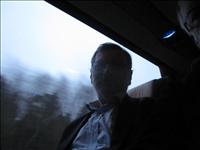 Det b�rjar m�rkna n�r vi tar bussen tillbaka till Stockholm