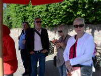 Vi väntar på vår hop-on-hop-off-buss