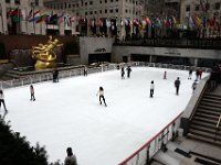 Skridskoåkning i Rockefeller Center