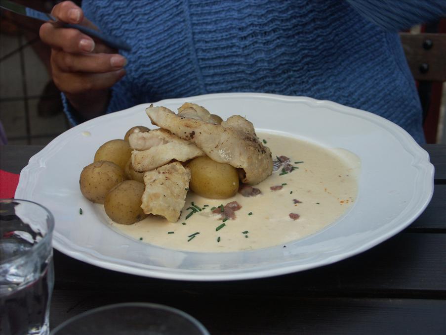 Abborre med anjoviss�s