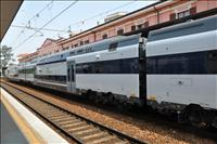 Saronno �r en liten j�rnv�gsknutpunkt med livlig trafik