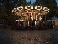 I Villetteparken fanns ett litet tivoli