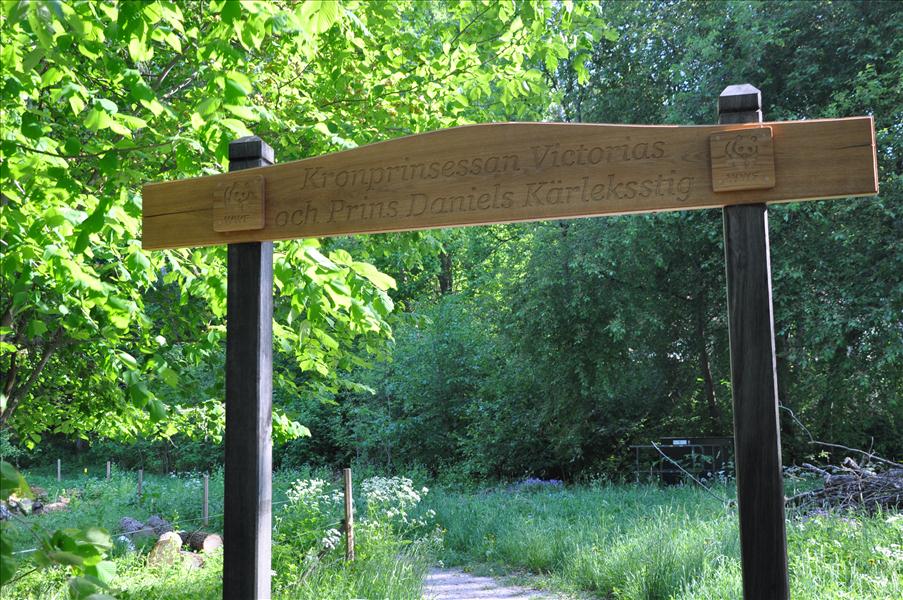 Vi passerade en k�rleksstig
