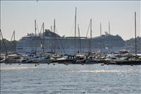 MSC Orchestra �r 293.83 m l�ng och tar 2550 passagerare