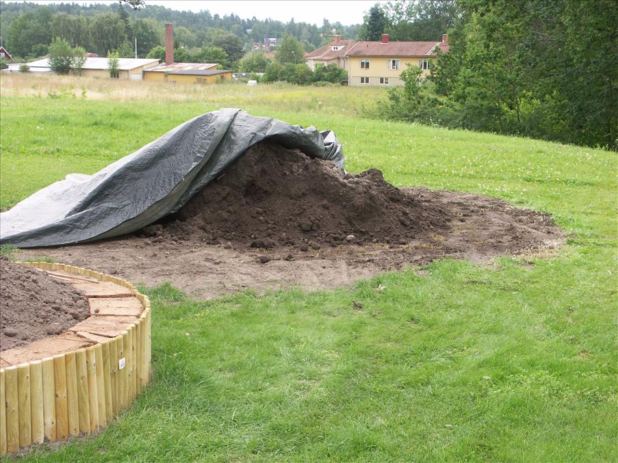 Det �r fortfarande jord kvar...