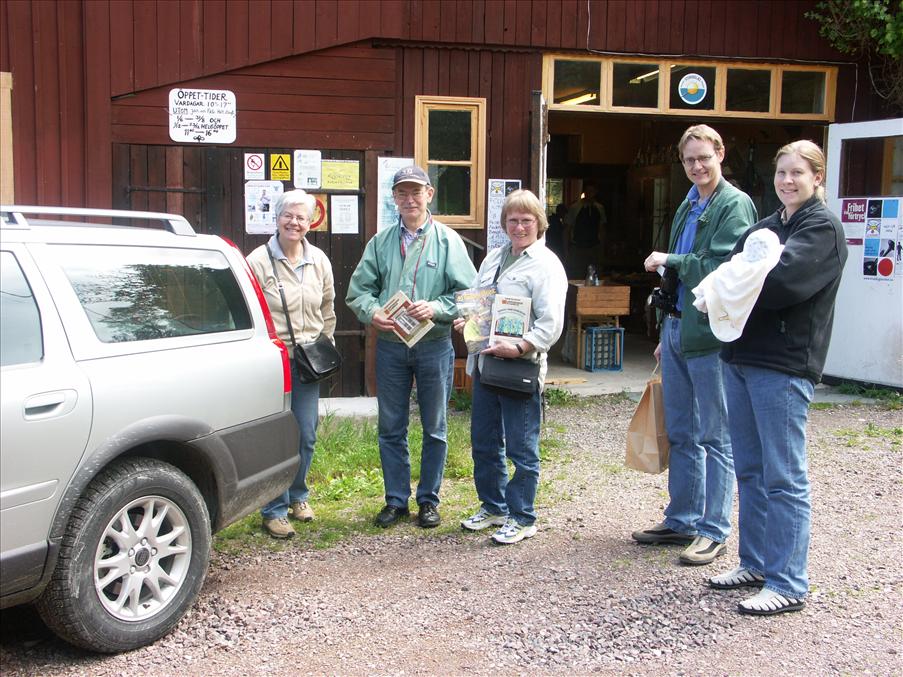 Efter diverse ink�p ska vi nu �ka vidare