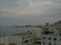 
Utsikt över Copacabana från hotellet