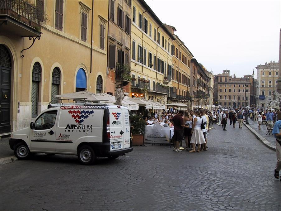 Piazza Navona igen - fortfarande ett mycket trevligt torg