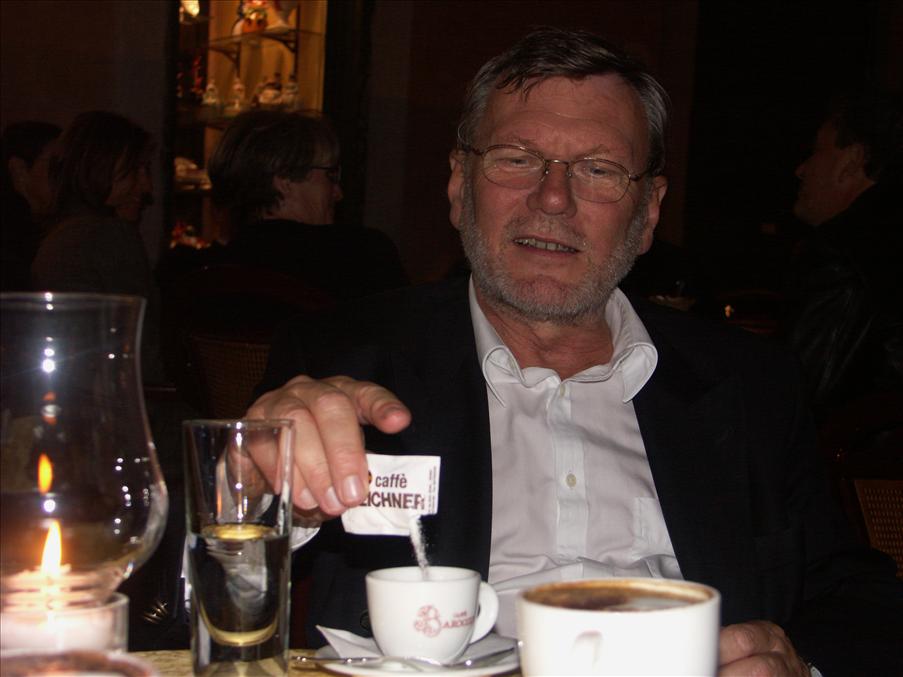 Dags f�r espresso och grappa
