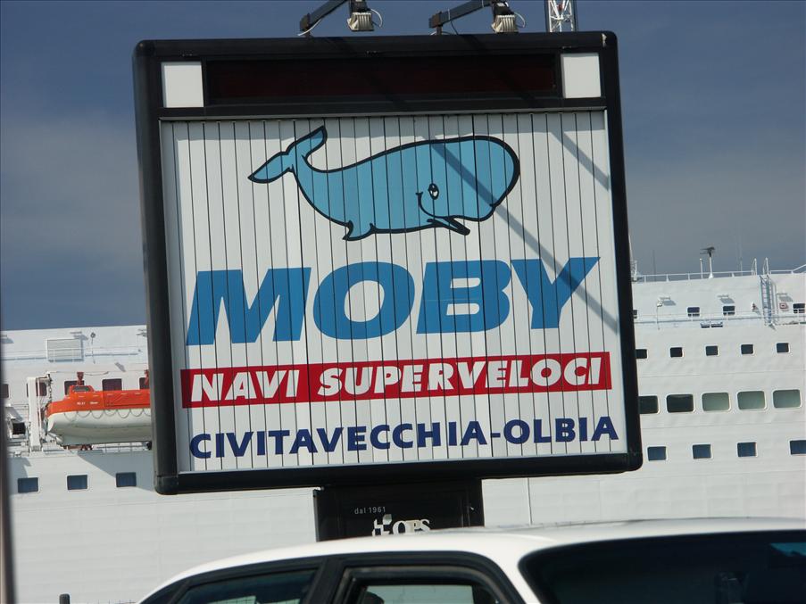 Vi �ker med Moby Lines