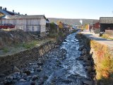 Glomma som rinner genom Røros
