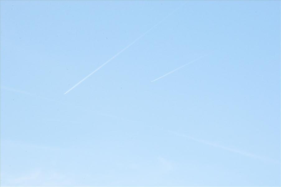 Flygtrafigen �ver oss �r livlig