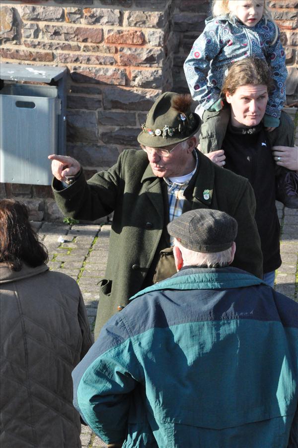 Vi s�g en och annan som var s�ndagskl�dd