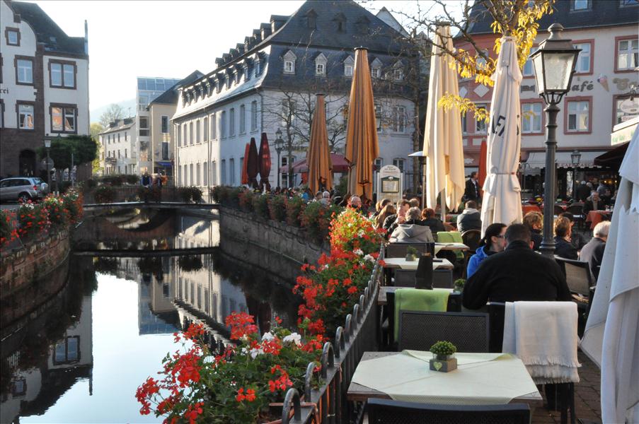 Markt sen l�rdagseftermiddag