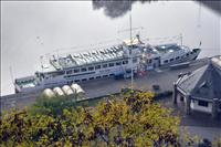 D�r nere ligger den b�t vi ska ta p� s�ndagen