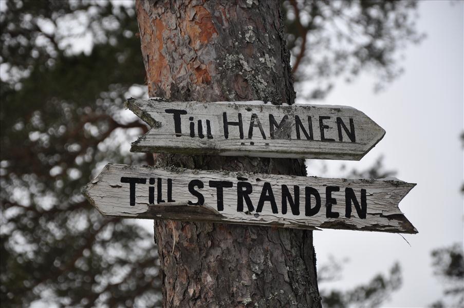 Skyltarna �r nog fr�n 1959