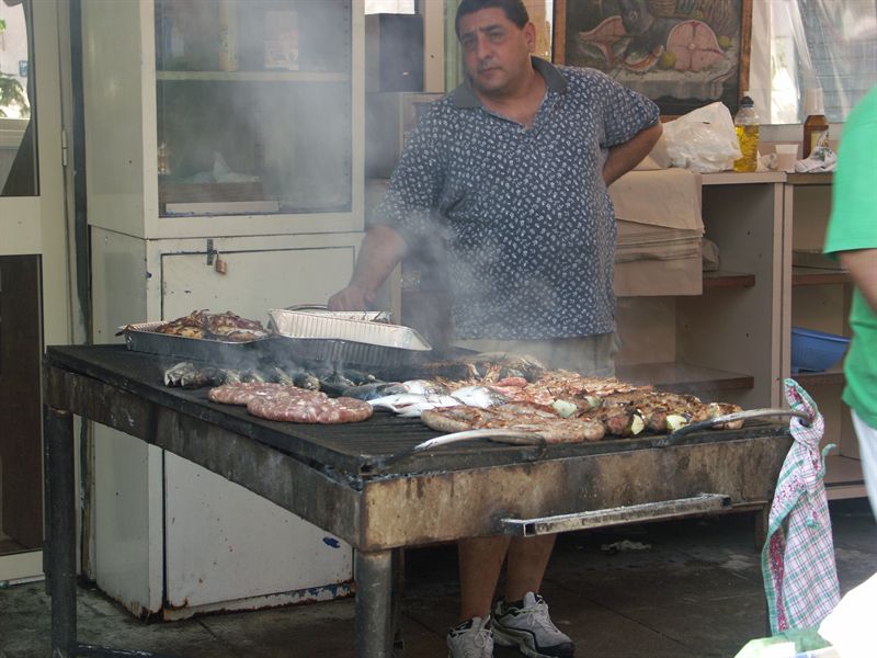 Den h�r grillen retade v�r aptit