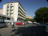 Vårt hotell i Palermo där vi stannade två nätter